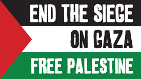 End the siege on Gaza